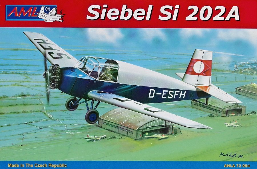 1/72 Siebel Si 202A German light sportsplane