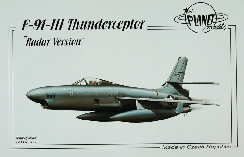 1/72 XF-91 III Thunderceptor 'Radar Version'