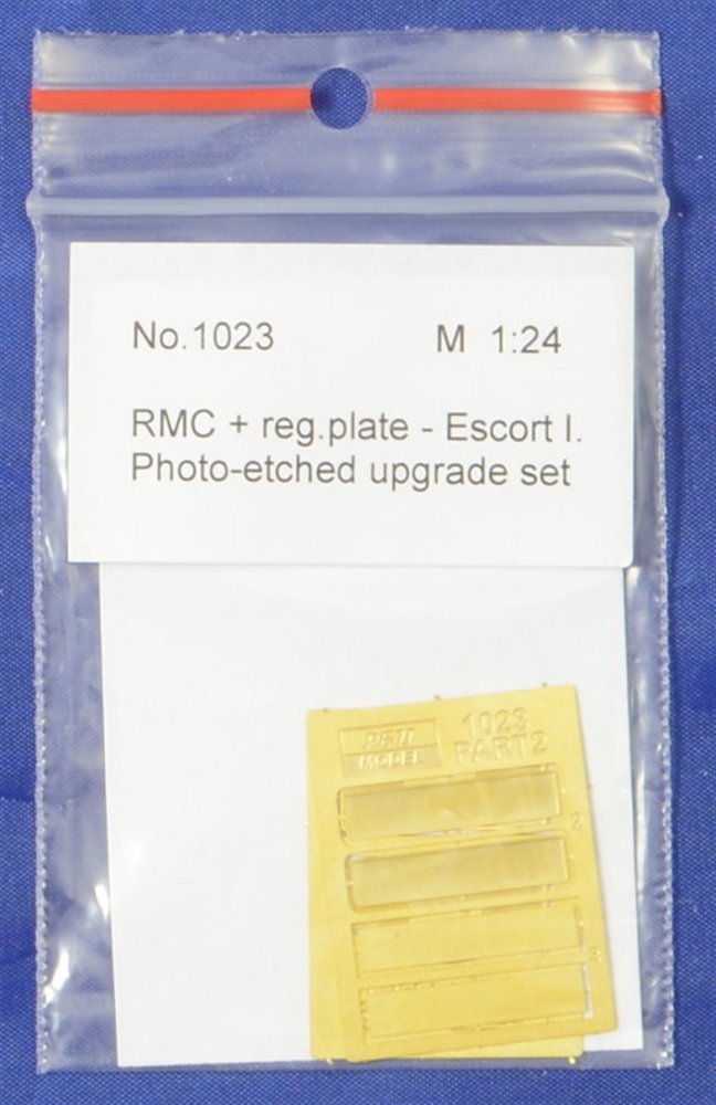 1/24 Ford Escort Mk.I RMC+register plate (PE set)