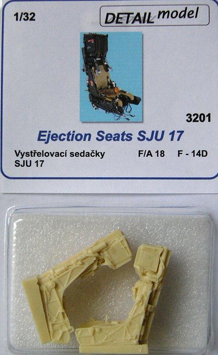 1/32 Ejections Seats SJU 17 (2 pcs.)