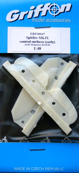 1/48 Spitfire MkIX control surfaces - early  (HAS)