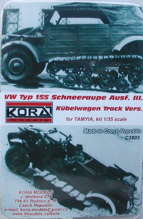 1/35 VW Typ 155 Schneer Ausf.III Track vers. (TAM)