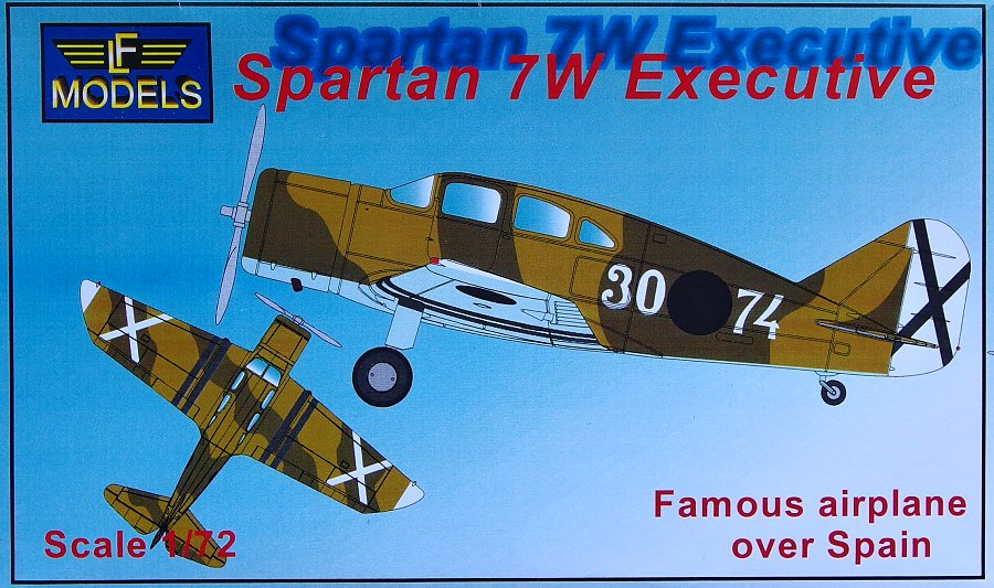 1/72 Spartan 7W Executive over Spain