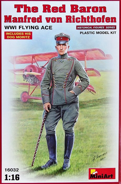 1/16 Manfred von Richthofen WWI Flying Ace (1 fig)
