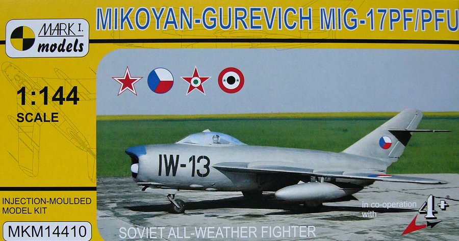 1/144 MiG-17PF/PFU Fresco D/E (4x camo)