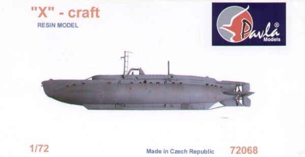 1/72 X–Craft British submarine  (full resin kit)
