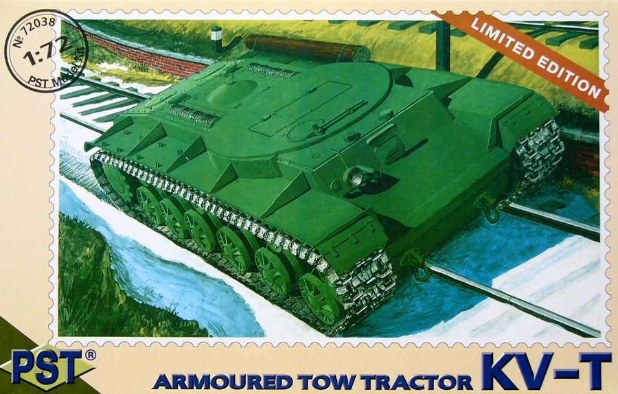 1/72 KV-T Armoured tractor