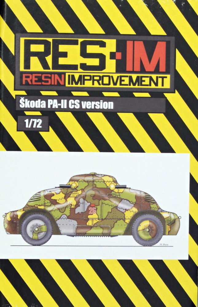 1/72 Skoda PA-II CS version (resin kit)