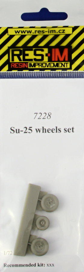 1/72 Su-25 wheels set