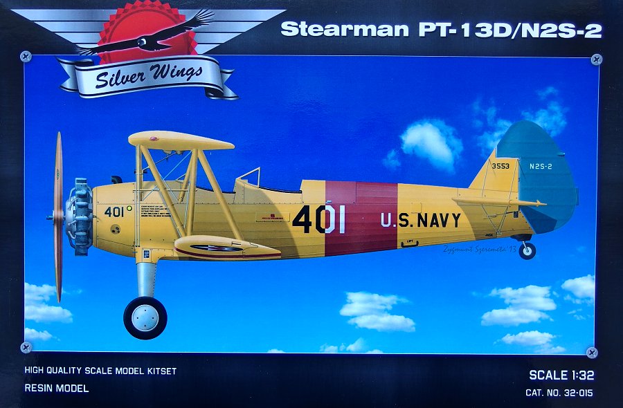 1/32 Boeing Stearman PT-13D/N2S-2 (resin kit)