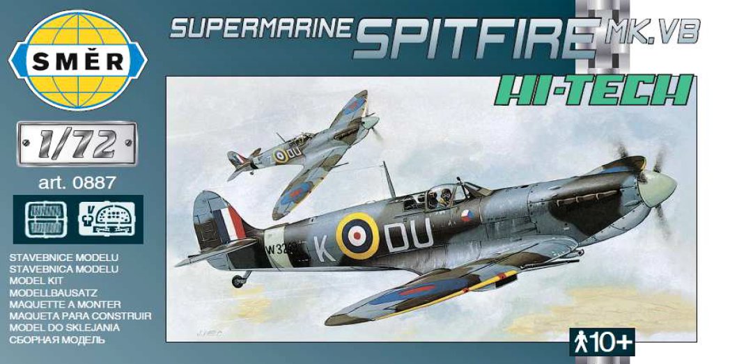 1/72 Supermarine Spitfire Mk.VB (HI-TECH)