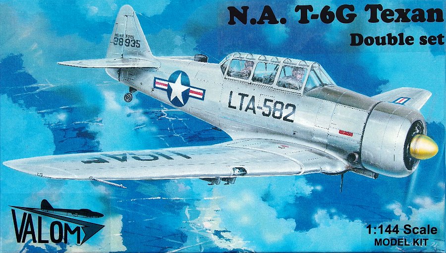 1/144 N.A. T-6G Texan (Double set) silver series