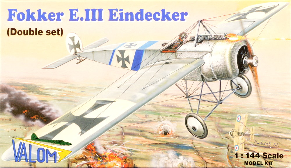 1/144 Fokker E.III Eindecker (Double set)