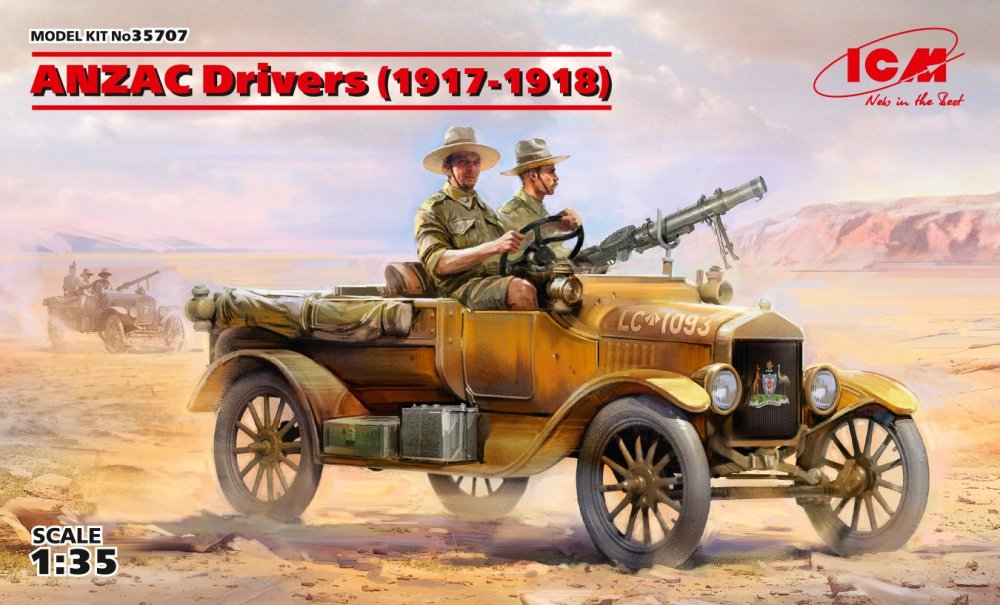 1/35 ANZAC Drivers 1917-1918 (2 fig.)