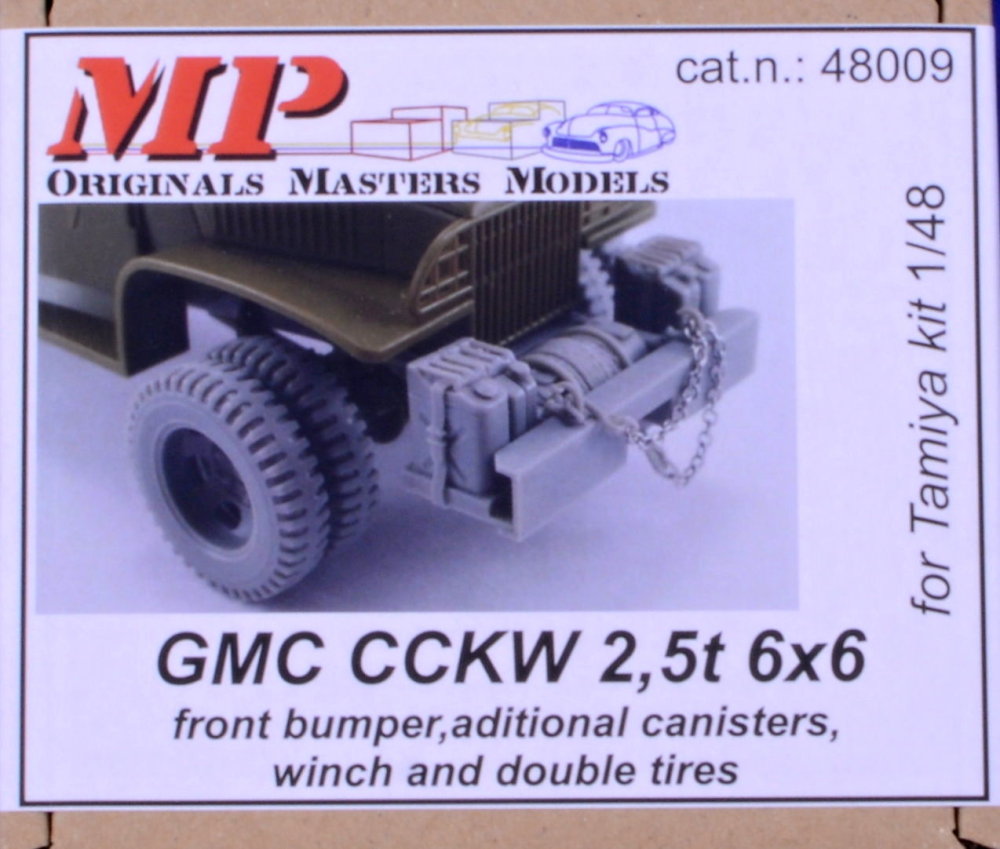 1/48 GMC CCKW 2,5t 6x6 conversion set 2 (TAM)