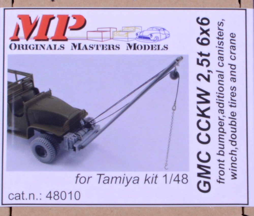 1/48 GMC CCKW 2,5t 6x6 conversion set 3 (TAM)