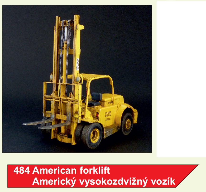 1/35 American Forklift (full resin kit)
