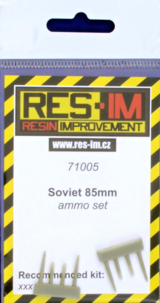 1/72 Soviet 85mm ammo (resin set)
