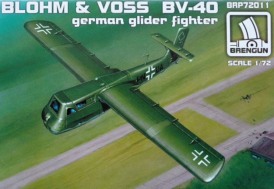 1/72 Blohm&Voss BV-40 German glider (plastic kit)