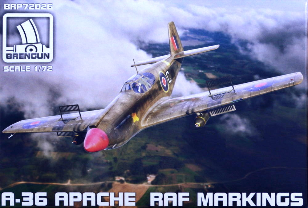 1/72 A-36 Apache RAF markings (plastic kit)