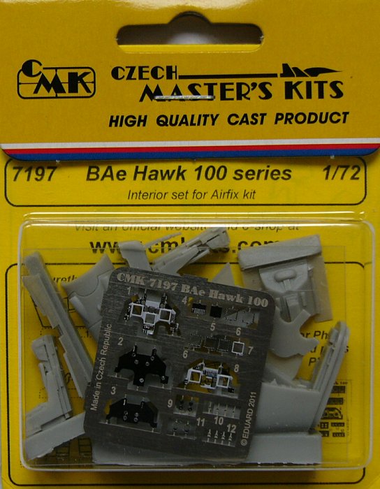 1/72 BAe Hawk 100 series - Interior set (AIRFIX)