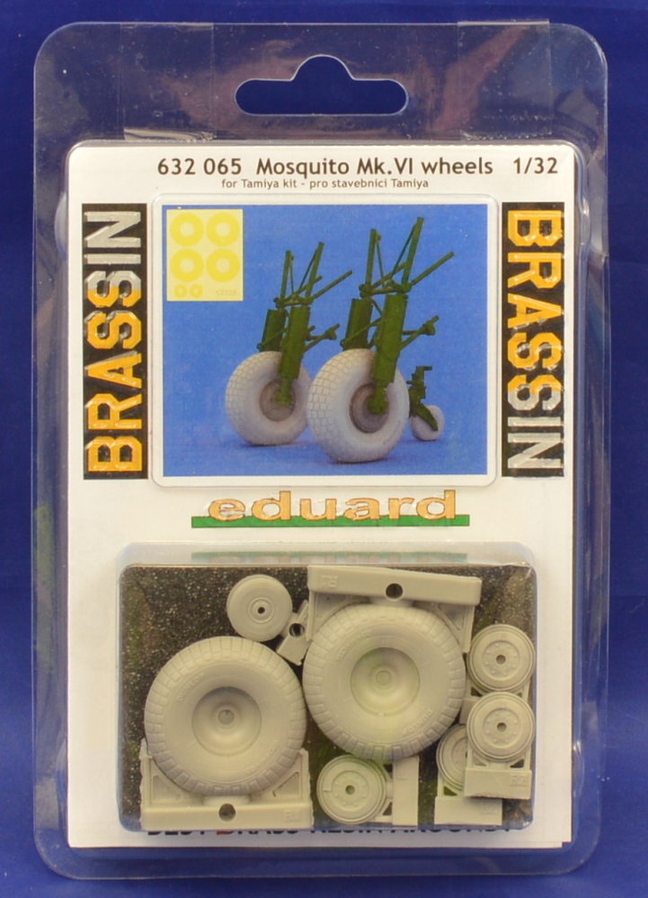 BRASSIN 1/32 Mosquito Mk.VI wheels (TAM)