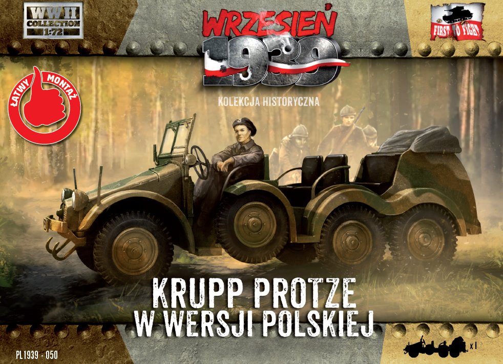 1/72 Krupp Protze (Polish version)