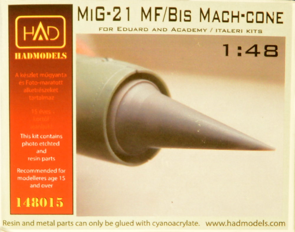 1/48 MiG-21 MF/Bis MACH-Cone (EDU/ACAD/ITAL)