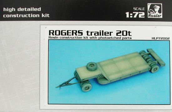 1/72 ROGERS trailer 20t