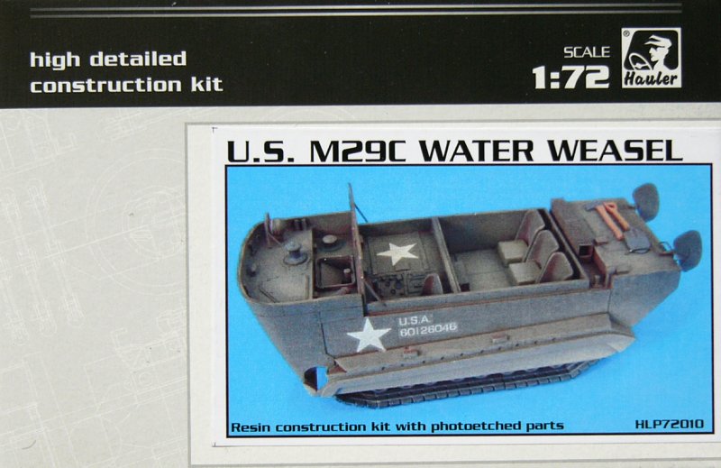 1/72 M29C Water Weasel (US amphibian vehicle)