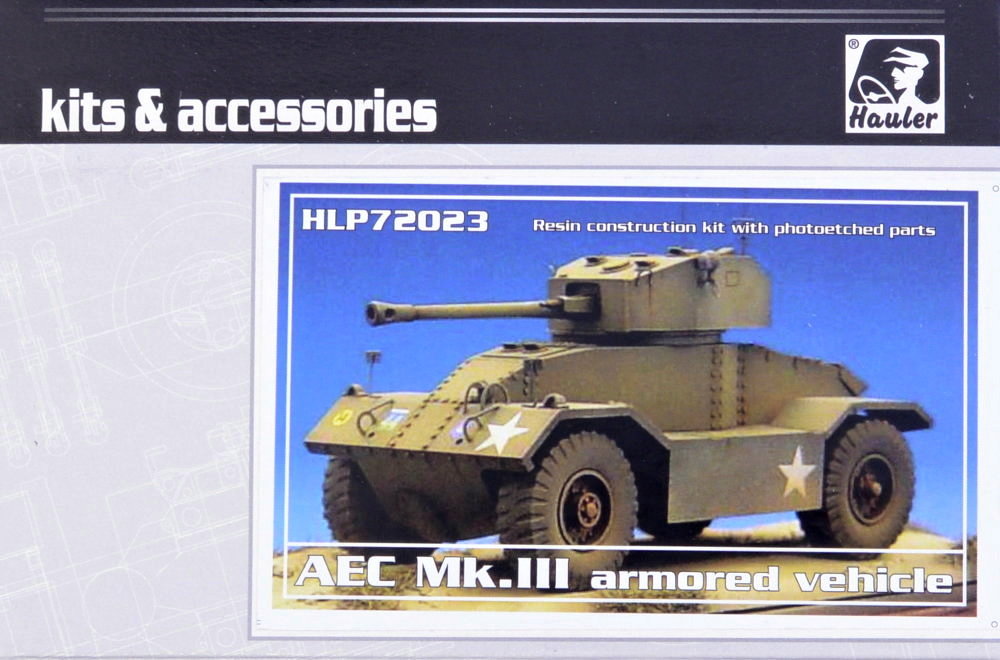 1/72 AEC Mk.III armored vehicle (resin kit)