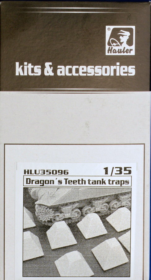 1/35 Dragon's Teeth tank traps (resin set)