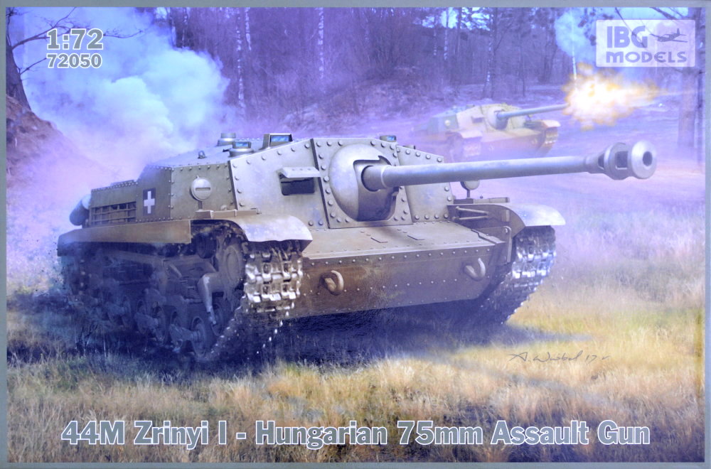 1/72 44M Zrinyi I Hungarian 75mm Assault Gun