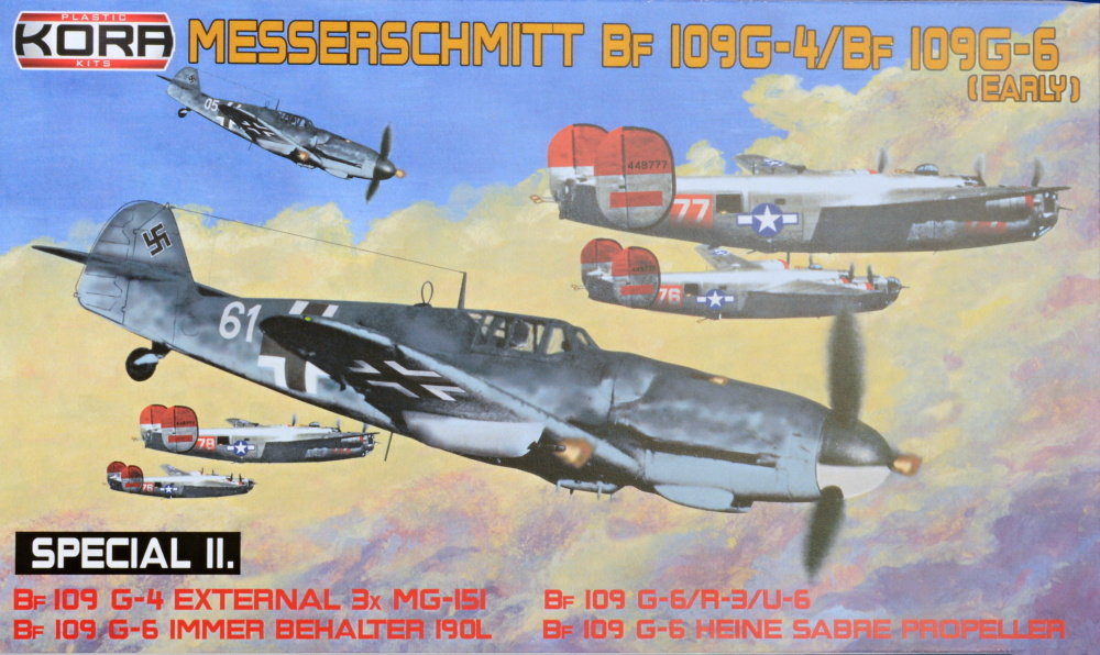 1/72 Bf 109G-4 / Bf 109G-6 (early) - Special II.