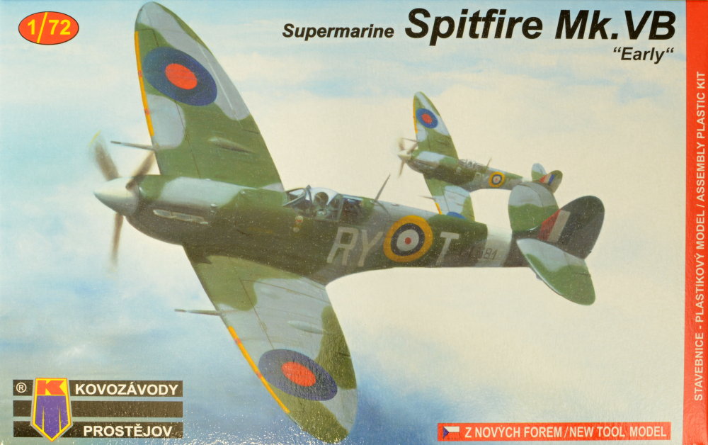1/72 Supermarine Spitfire Mk.VB Early (2x camo)