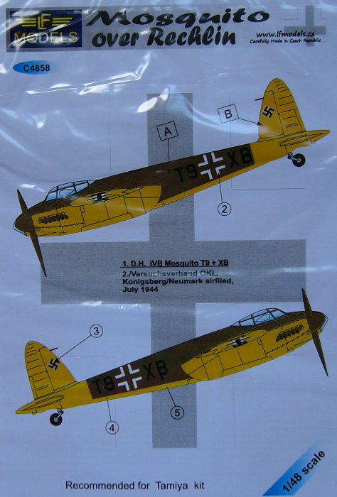 1/48 Decals DH IVB Mosquito over Rechlin (TAM)