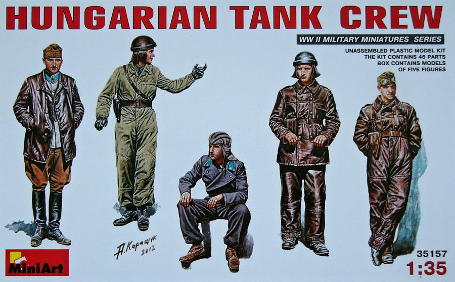 1/35 Hungarian Tank Crew (5 fig.)