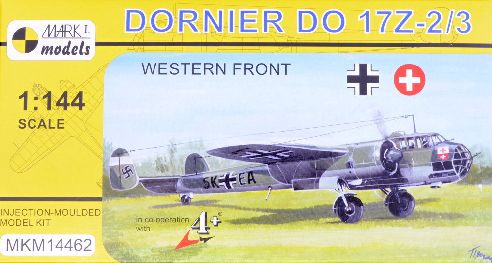 1/144 Dornier Do 17Z-2/3 Western Front (4x camo)