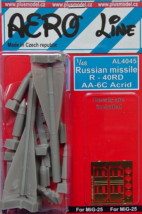 1/48 Russian missile R-40RD AA-6C Acrid