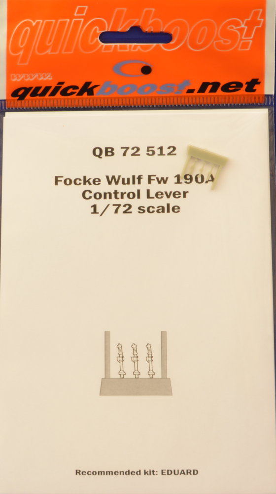 1/72 Fw 190A control lever (EDU)