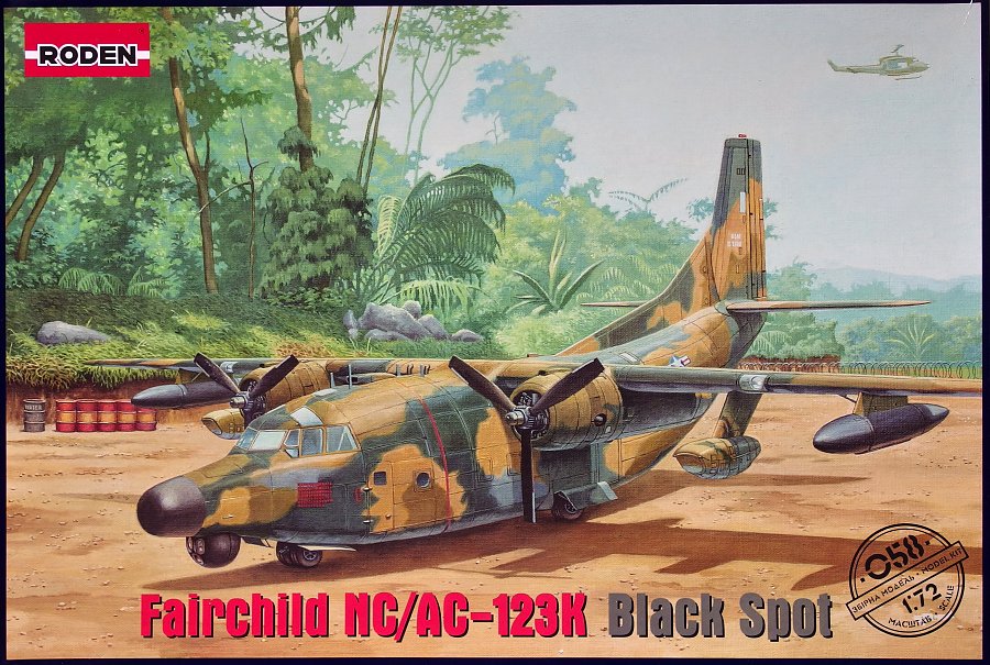 1/72 Fairchild NC/AC-123K Black Spot