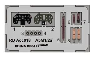 1/72 Instrument panel for A5M1/3 - PE set (AVIM)