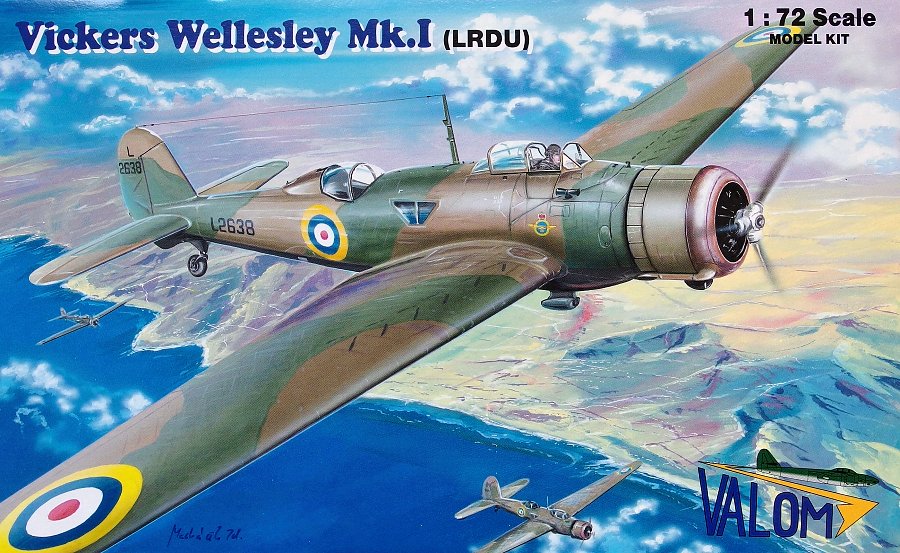 1/72 Vickers Wellesley Type 292 LRDU