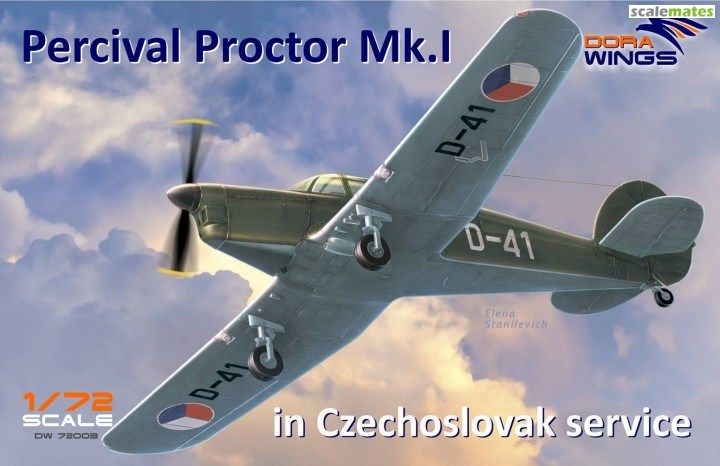 1/72 Percival Proctor Mk.I  Czechoslovak service