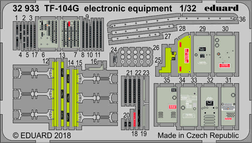 SET TF-104G electronic equipment (ITA)