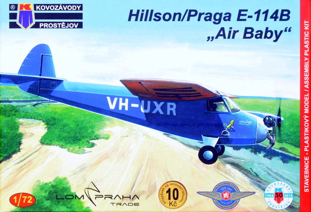1/72 Hilson/Praga E-114B 'Air Baby' (3x camo)
