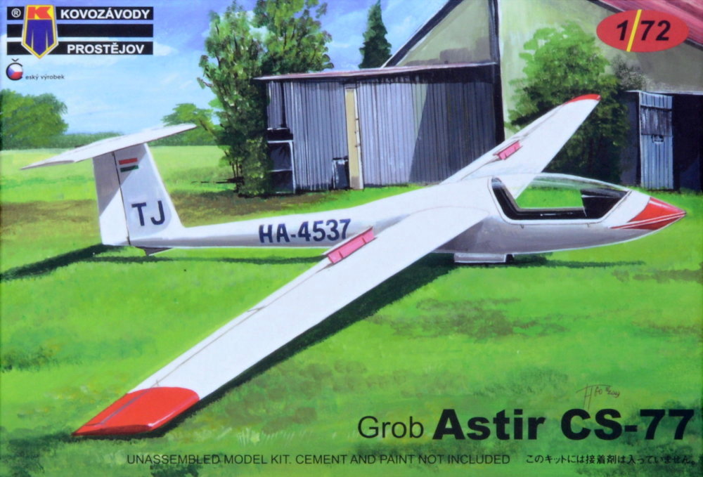 1/72 Grob Astir CS-77 (4x camo)