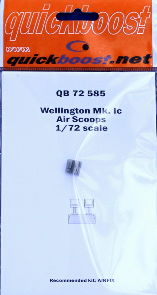 1/72 Wellington Mk. Ic air scoops (AIRF)