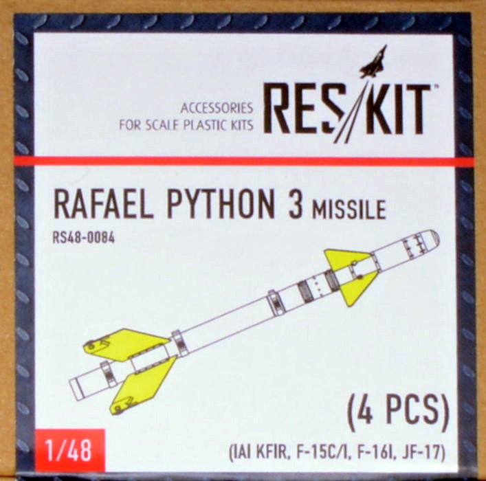 1/48 Rafael Python 3 missile (4 pcs.)