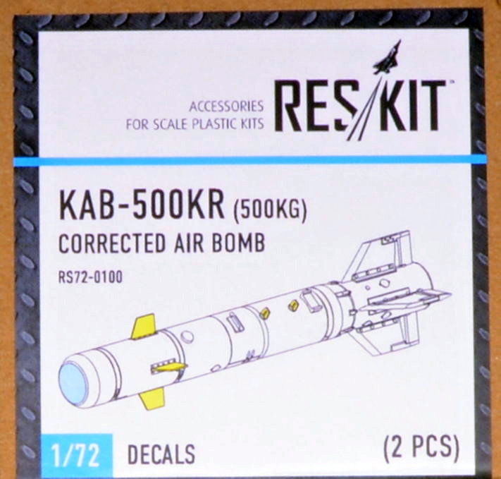 1/72 KAB-500Kr (500kg) Guided bomb (2 pcs.)